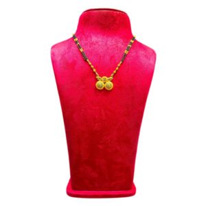 Lotus Bloom Gold Mangalsutra 22KT
