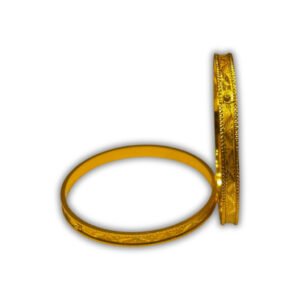 Blooming Gold 22KT Gold Churi Bangle