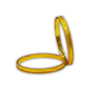 Luxe Radiance 22KT Gold Churi Bangle