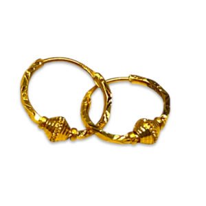 Golden Peacock Crown Bali 22KT