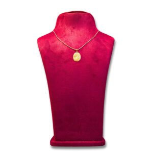 Divine Leaf Gold Pendant
