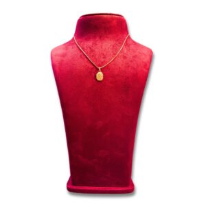 Golden Crown Jewel Pendant