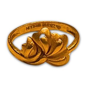 22Kt Gold Bloom Bridal Ring