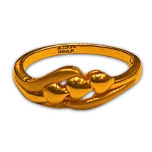 22Kt Gold Crown Bridal Ring