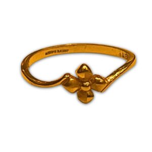 22Kt Gold Designer Bridal Ring