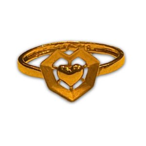 22Kt Gold Heritage Bridal Ring