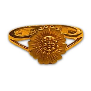 22Kt Gold Peacock Bridal Ring