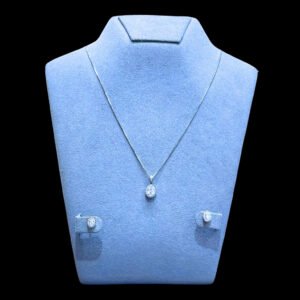 Beautiful 925 Silver Ladies Set Necklace Collection