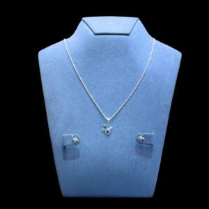 Delicate 925 Silver Ladies Set Necklace Collection
