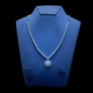 Luxury 925 Silver Ladies Set Necklace Collection