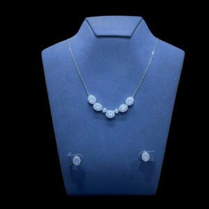 Graceful 925 Silver Ladies Set Necklace Collection
