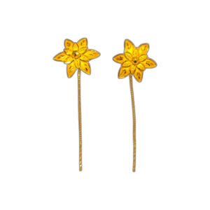Sapphire Blossom Gold Tops
