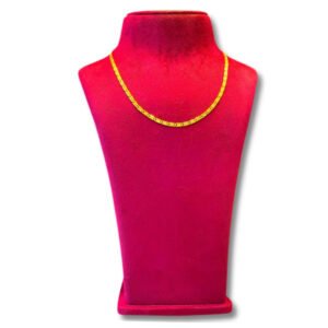 Radiant Bloom Ladies Chain 22KT
