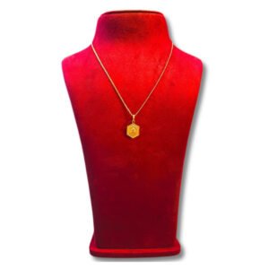 Golden Heart Glow Pendant