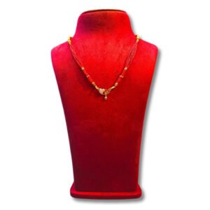 Golden Wave Elegance Pendant