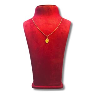 Golden Clover Charm Pendant