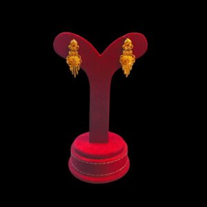 Crown Gold Earrings