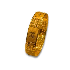 Heritage Floral 22KT Gold Patla Bangle
