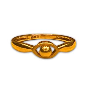 Classic 22KT Gold Leaf Ring for Women Collection