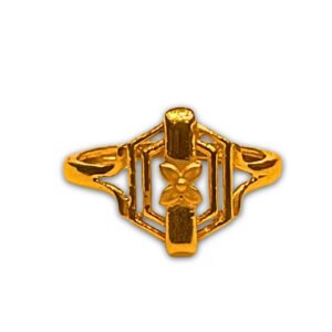 22KT Golden Heritage Wedding Ring