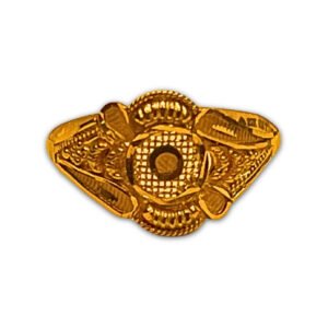 22Kt Gold Ethnic Bridal Ring