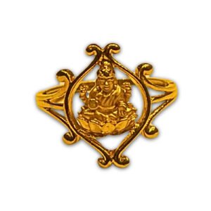 Classic 22KT Gold Leaf Ring for Women Collection