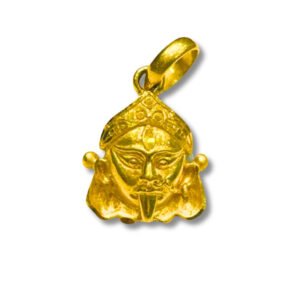 22KT Gold Kali Maa Pendant