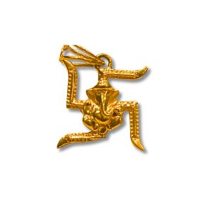 22KT Gold Ganesha Pendant