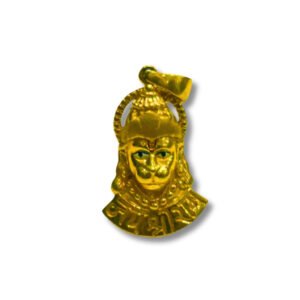 22KT Gold Hanuman Face Pendant