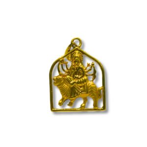 22KT Gold Durga Maa Pendant