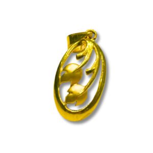 Royal Charm Leaf Pendant